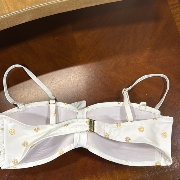 LILLY PULITZER Cassia Ruffle Bikini Top Size 10 in excellent preowned condition - Picture 2 of 10